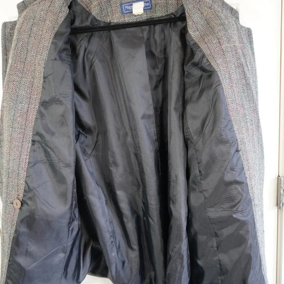 Vtg Maggie McNaughton Blazer‎ Jacket Woman Plus 20W Tweed Wool Colorful - Picture 6 of 10